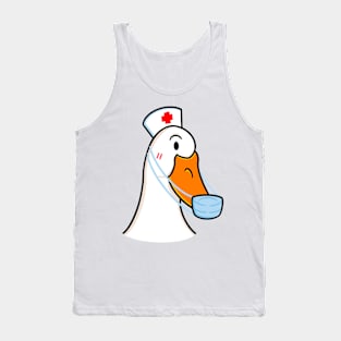 Duck Nurse Mask Tank Top